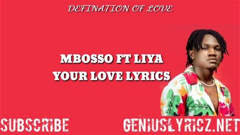 for your love lyrics|for your love lyrics mbosso.